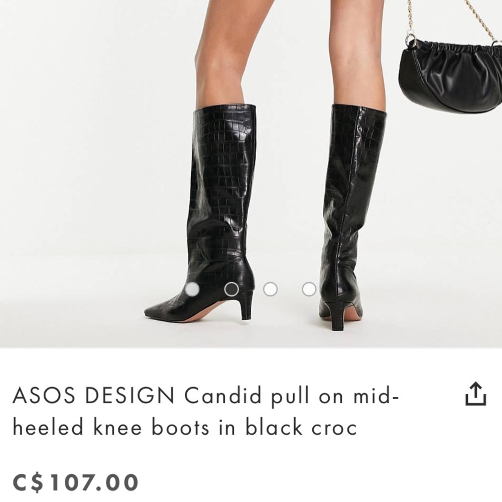 BNWOB crocodile boots